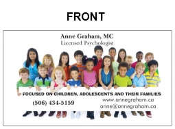 Please click to download Anne's business card.